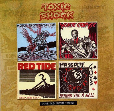 V/A- 4 Old Toxic Shock 7" EP's from '82 - '84 CD - Dr Strange - Dead Beat Records