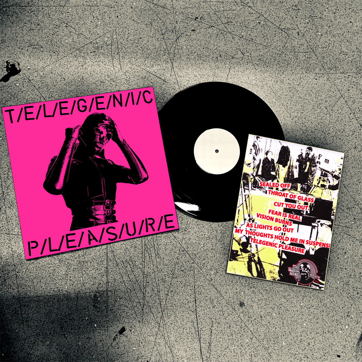 Telegenic Pleasure- S/T LP ~EX GAGGERS / RARE BONDAGE COVER LTD TO 30!