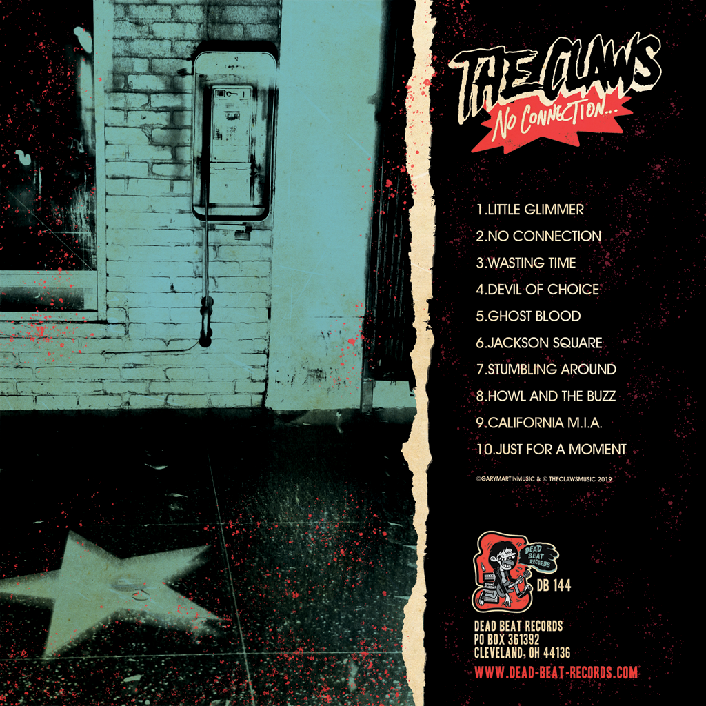 The Claws- No Connection CD ~KILLER / EX LAST VEGAS!