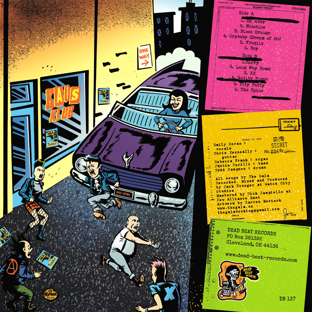 The Gala- Bad News LP ~DETROIT COBRAS!