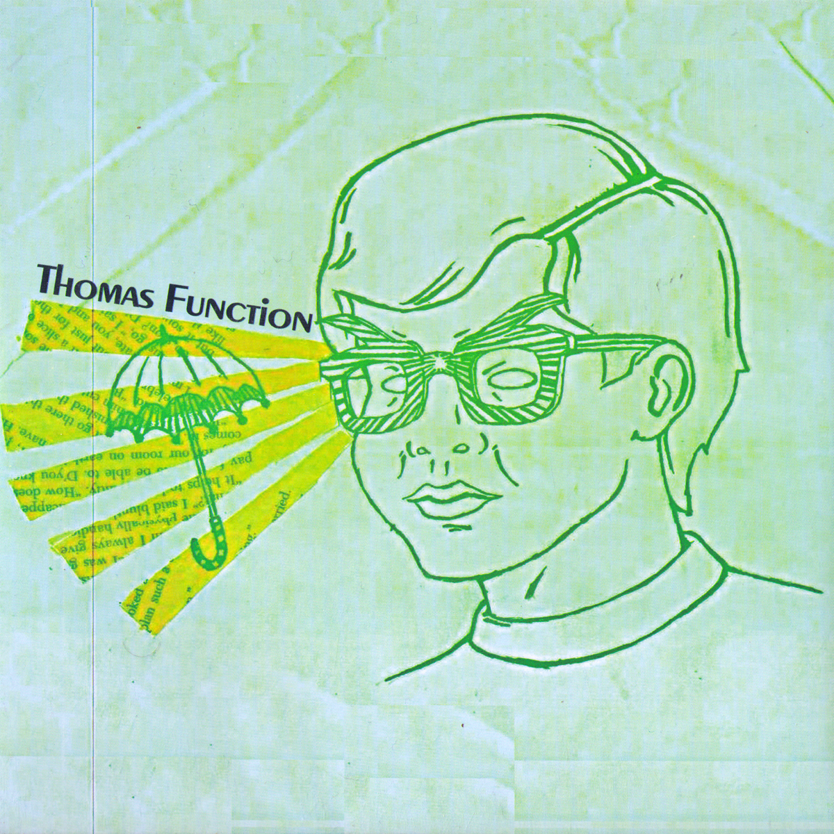 Thomas Function- The Insignificants 7" ~RARE FIRST PRESS ON BLUE WAX