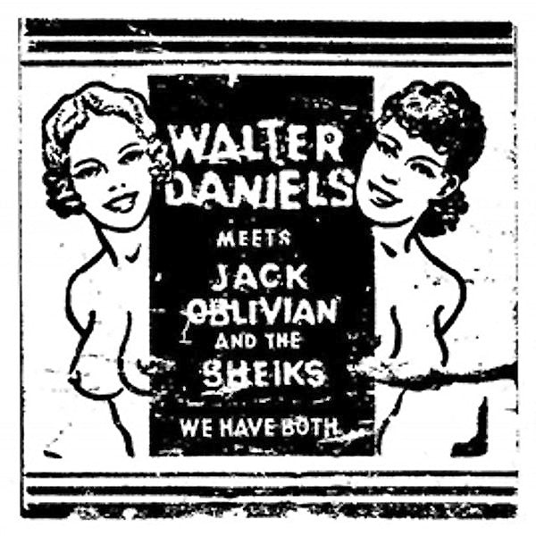 Walter Daniels Meets Jack Oblivian And The Sheiks- We Have Both 7" ~RARE GHOST HIGHWAY LTD TO 100!