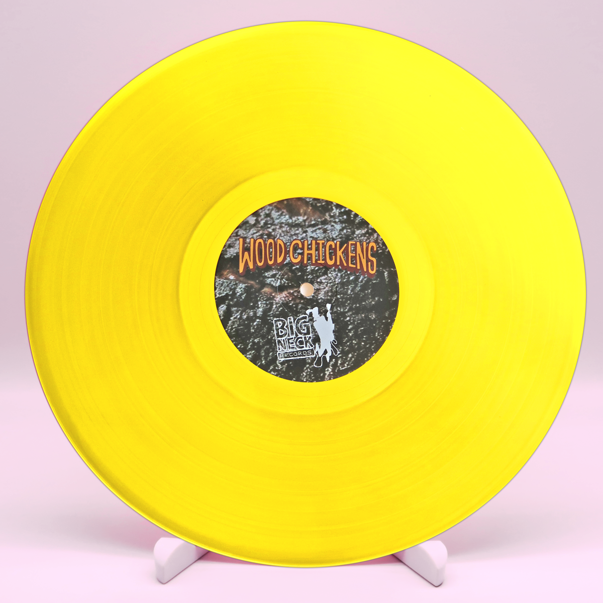 Wood Chickens- Well Done! LP ~RARE TRANSPARENT YELLOW WAX!