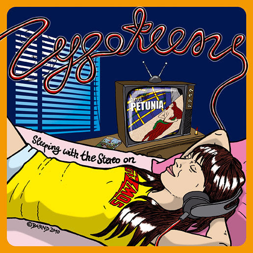 Zygoteens- Sleeping With the Stereo On 7” ~EXPLODING HEARTS!