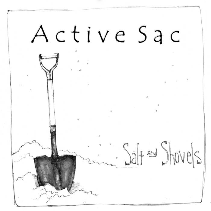 Active Sac - Salt And Shovels 7" ~RARE GREY MARBLE WAX!