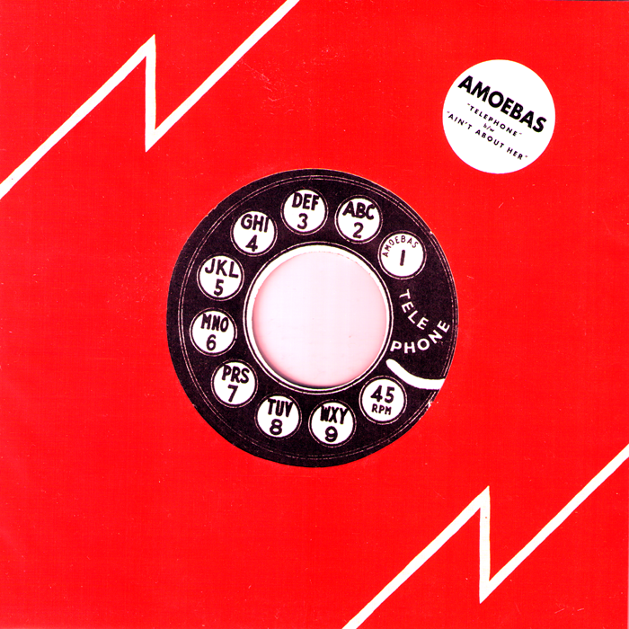 Amoebas- Telephone 7” ~BUZZCOCKS! - Modern Action - Dead Beat Records