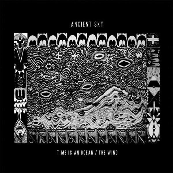 Ancient Sky - Time Is An Ocean 7" ~RARE BLUE WAX LTD TO 100 / EX WOODS!