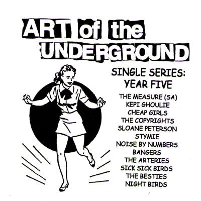 V/A- Art of The Underground YEAR 5 7" BOX SET ~OUT OF PRINT - Art Of The Underground - Dead Beat Records