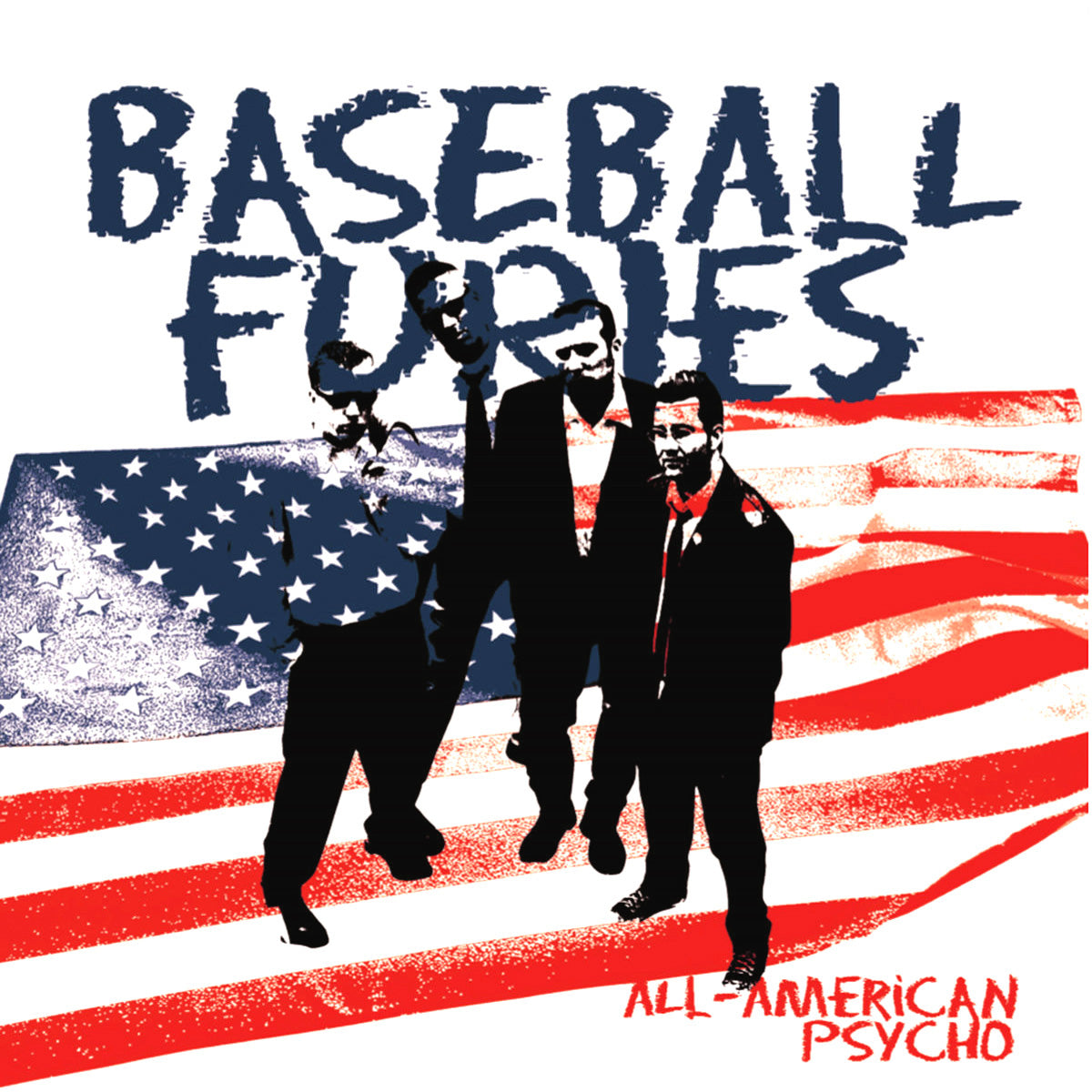 Baseball Furies- All American Psycho LP ~REISSUE / RARE RED WAX!