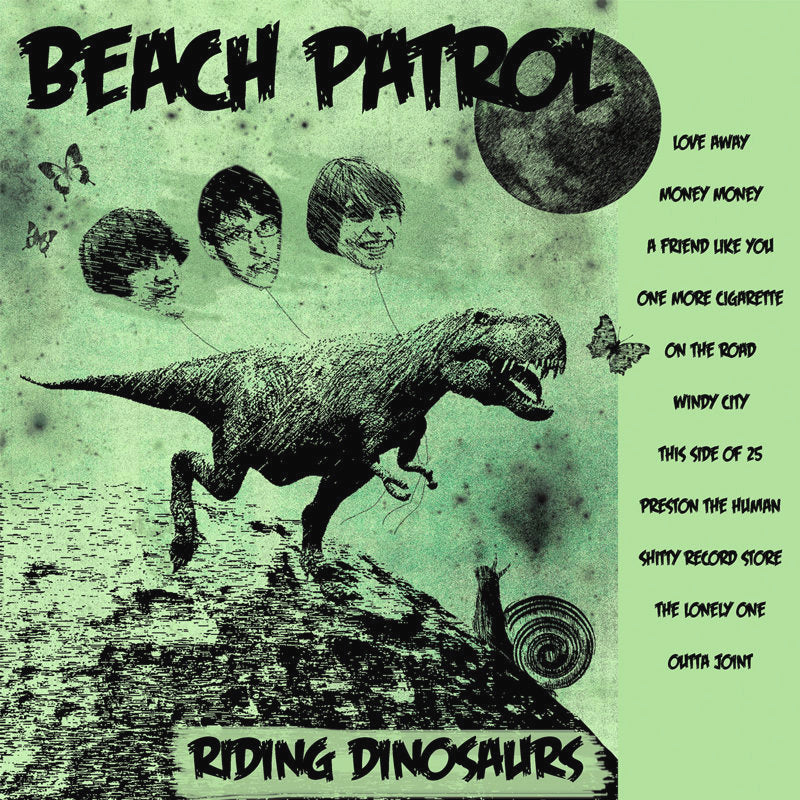 Beach Patrol- Riding Dinosaurs LP ~MODERN LOVERS!