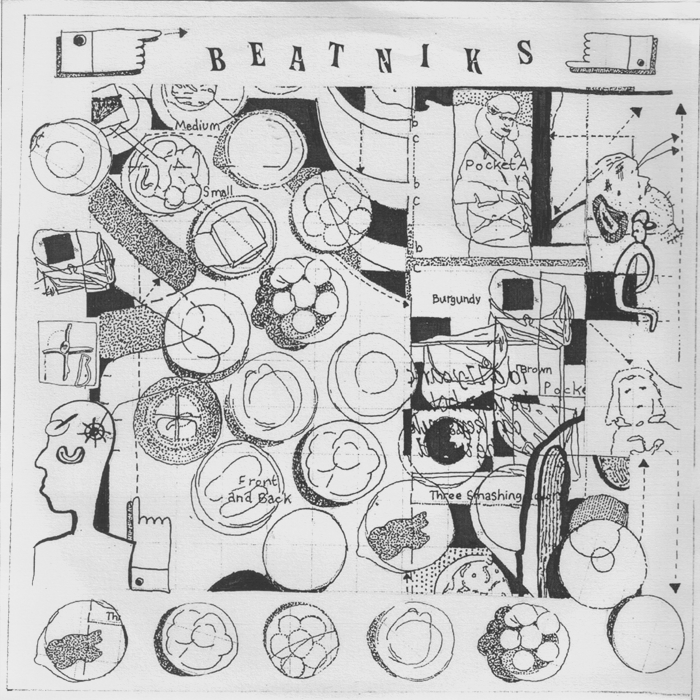 Beatniks- Heat Creatures 7” ~LTD TO 83 COPIES! - Goodbye Boozy - Dead Beat Records