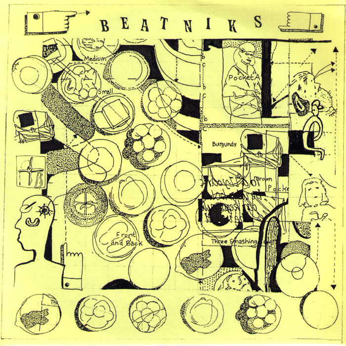 Beatniks- Heat Creatures 7” ~LTD TO 83 COPIES! - Goodbye Boozy - Dead Beat Records