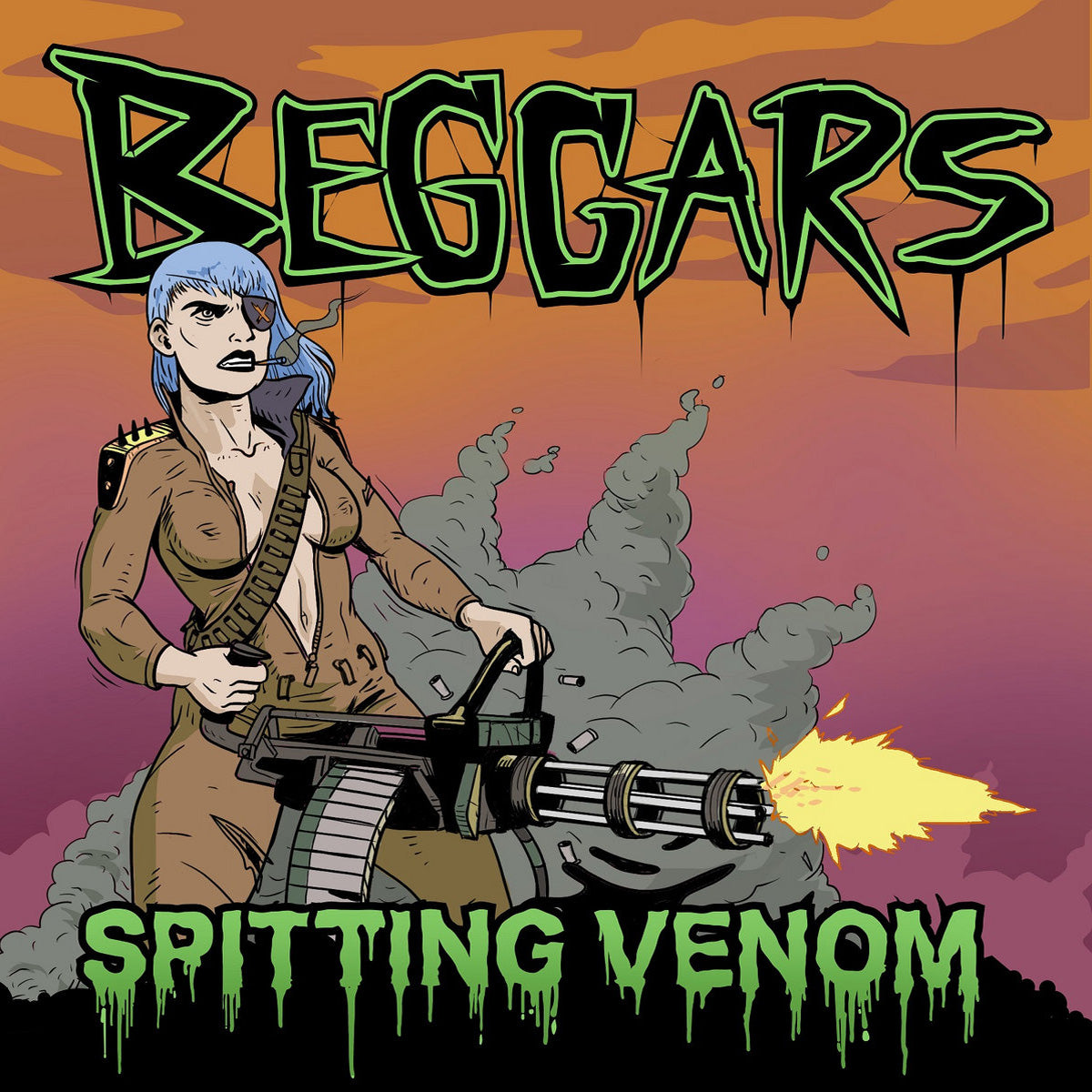 Beggars- Spitting Venom LP ~NASHVILLE PUSSY!