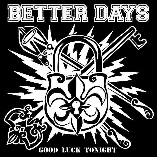 Better Days- Good Luck Tonight 7” ~GORILLA BISCUITS / RARE GREEN MARBLE WAX!