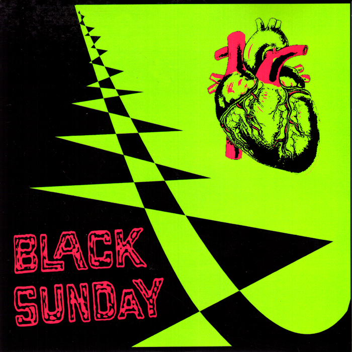 Black Sunday- Romantic Me 7" ~RED VINYL LTD TO 100! - Zaxxon - Dead Beat Records - 1