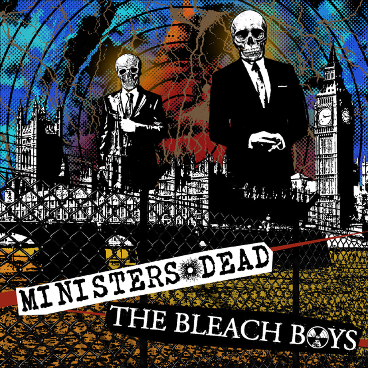 Bleach Boys / Ministers Dead- Split 7” ~RARE!