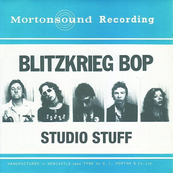Blitzkrieg Bop- Studio Stuff LP ~REISSUE! - Rave Up - Dead Beat Records