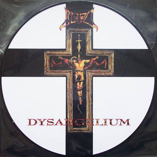 Blood- Dysangelium LP ~PICTURE DISC! - Fudgeworthy - Dead Beat Records