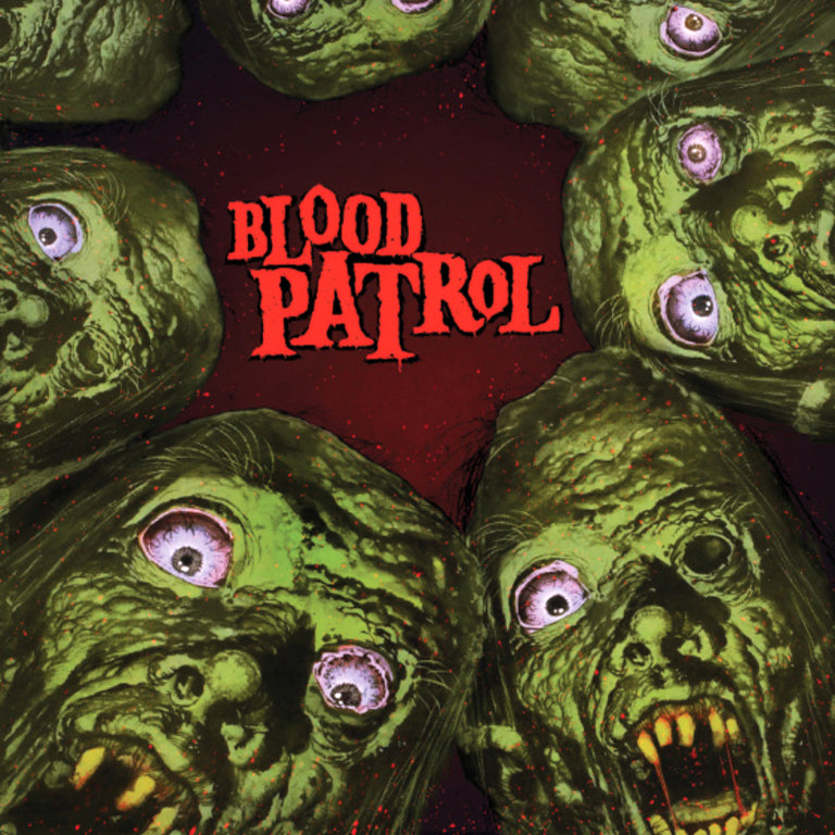 Blood Patrol- From Beyond And Below LP ~RARE GREEN MARBLE WAX LTD 100!