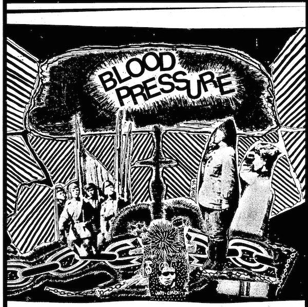 Blood Pressure- S/T 7” ~EX GOVERNMENT WARNING! - Even Worse - Dead Beat Records