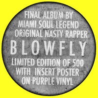 Blowfly- 77 Rusty Trombones LP ~LTD TO 500 PURPLE WAX WITH POSTER! - Saustex - Dead Beat Records - 3