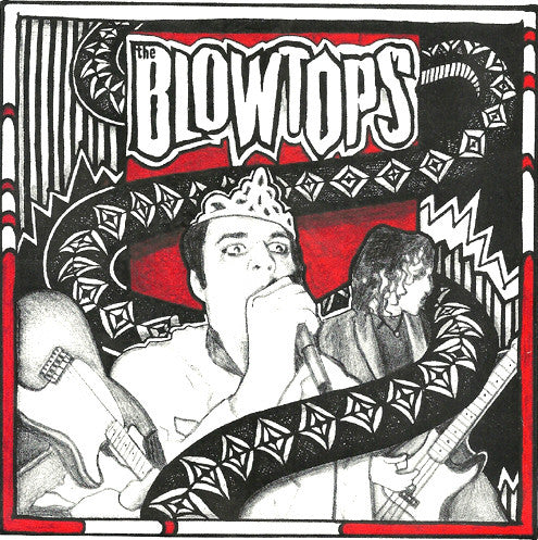 Blowtops- Surgeon’s Hands 7" ~LTD TO 100 ON RED WAX! - Reptilian - Dead Beat Records