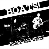 Boats! - Black And White LP ~RARE WHITE WAX! - Modern Action - Dead Beat Records