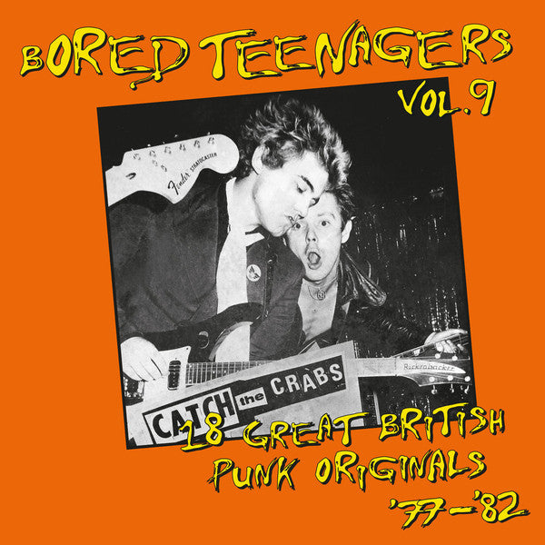 V/A- Bored Teenagers Vol. #9 LP ~REISSUE W/ 16 PAGE BOOKLET!