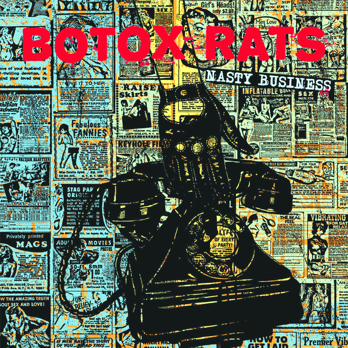 Botox Rats- Nasty Business LP ~EX GAGGERS / WANDA RECORDS!