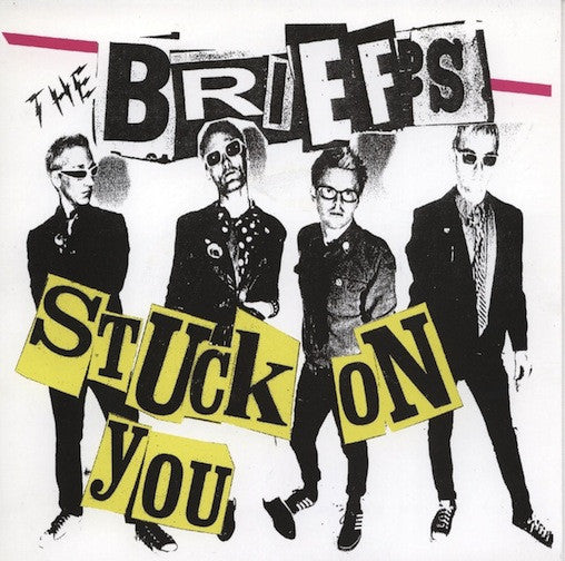 The Briefs- Stuck On You 7" ~VERY RARE CLEAR WAX! - Zaxxon - Dead Beat Records