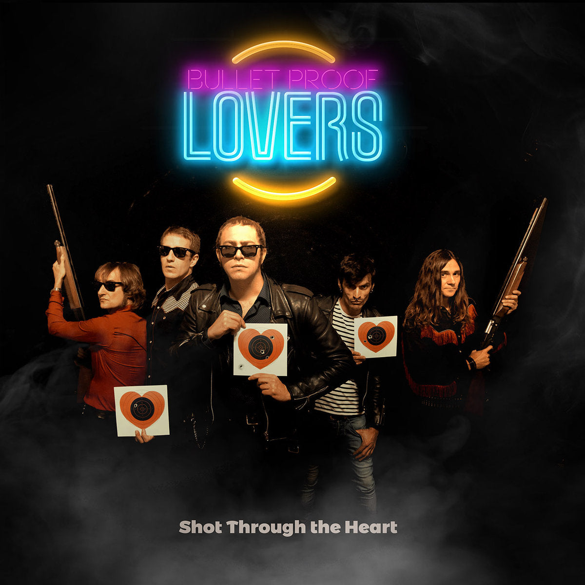 Bullet Proof Lovers – Shot Through The Heart LP ~BLUE WAX LTD TO 100 / GHOST HIGHWAY!