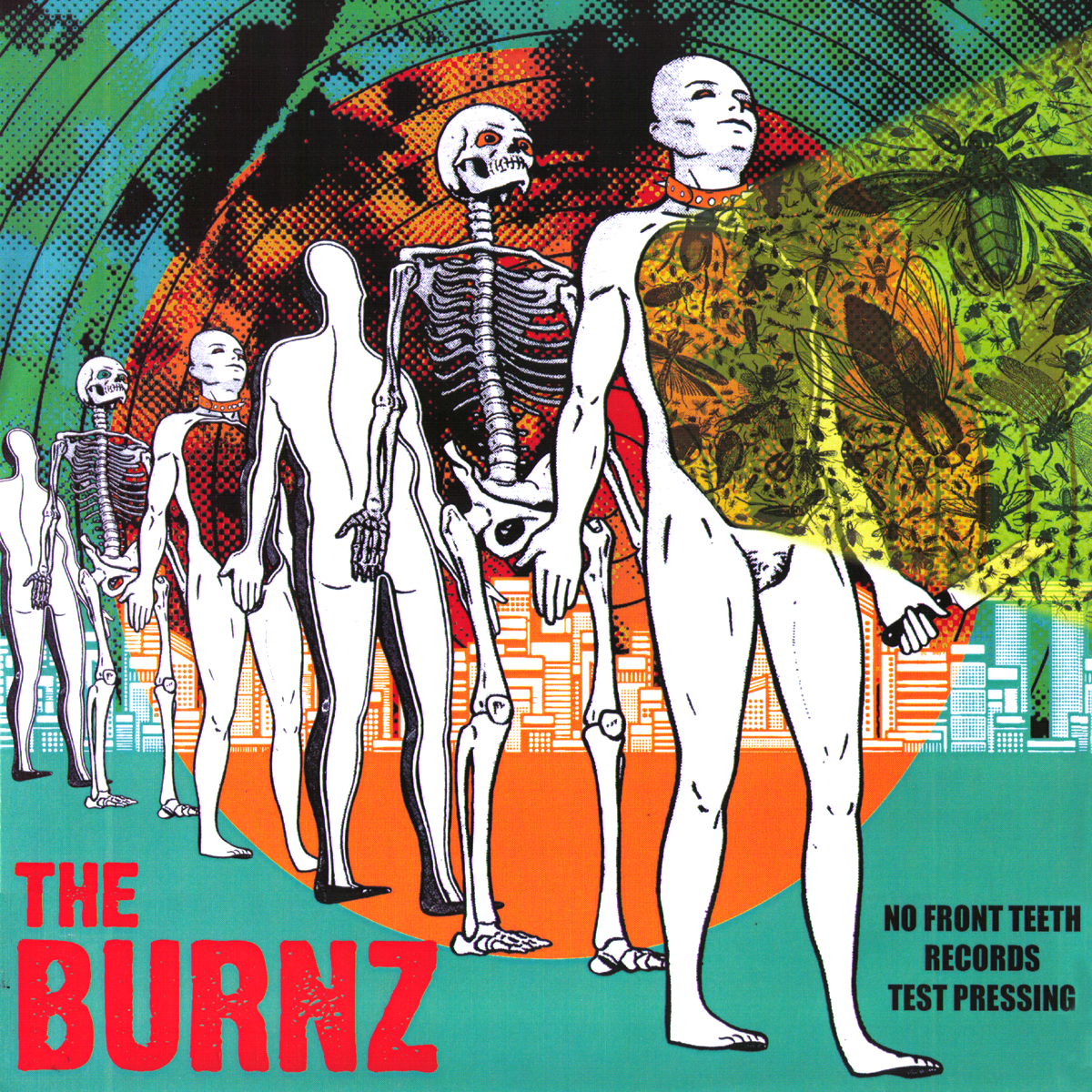 The Burnz- S/T 10” ~VERY RARE TEST PRESSING COVER EDITION!