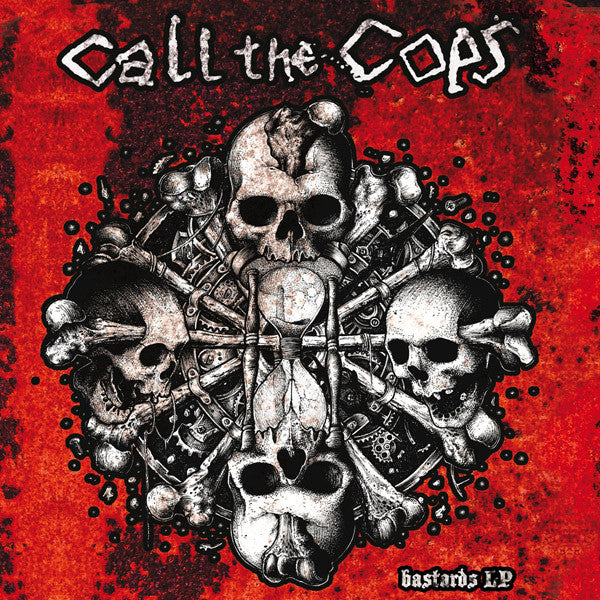 Call The Cops- Bastards LP ~W/ MASSIVE POSTER + COMIC BOOK! - Pogohai - Dead Beat Records - 2
