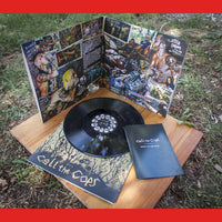 Call The Cops- Bastards LP ~W/ MASSIVE POSTER + COMIC BOOK! - Pogohai - Dead Beat Records - 1