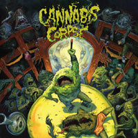 Cannabis Corpse- The Weeding LP ~RARE COLOR WAX! - Tank Crimes - Dead Beat Records