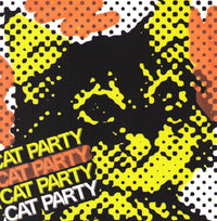 CAT PARTY - 'S/T' LP - FLAT BLACK - Dead Beat Records