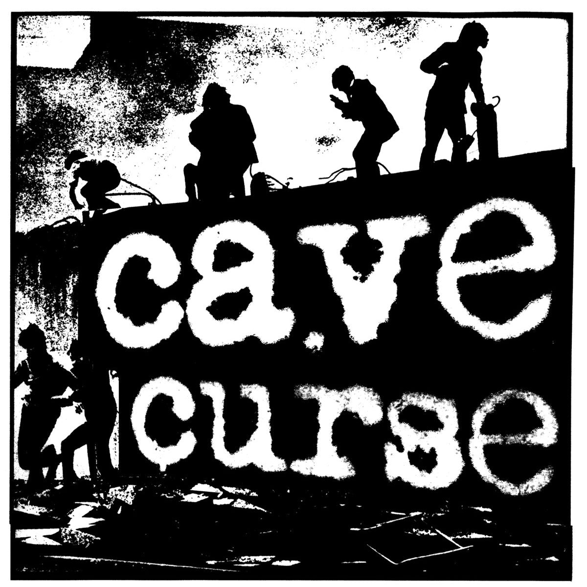 Cave Curse- Buried 7”  ~EX THE HUSSY / LTD 84 NUMBERED COPIES!