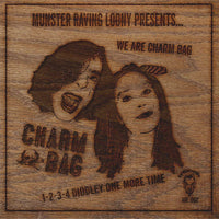 Charm Bag/Thee Gravemen- Split 7” ~COVER LTD TO 200! - H Records - Dead Beat Records - 2