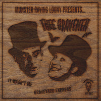 Charm Bag/Thee Gravemen- Split 7” ~COVER LTD TO 200! - H Records - Dead Beat Records - 1