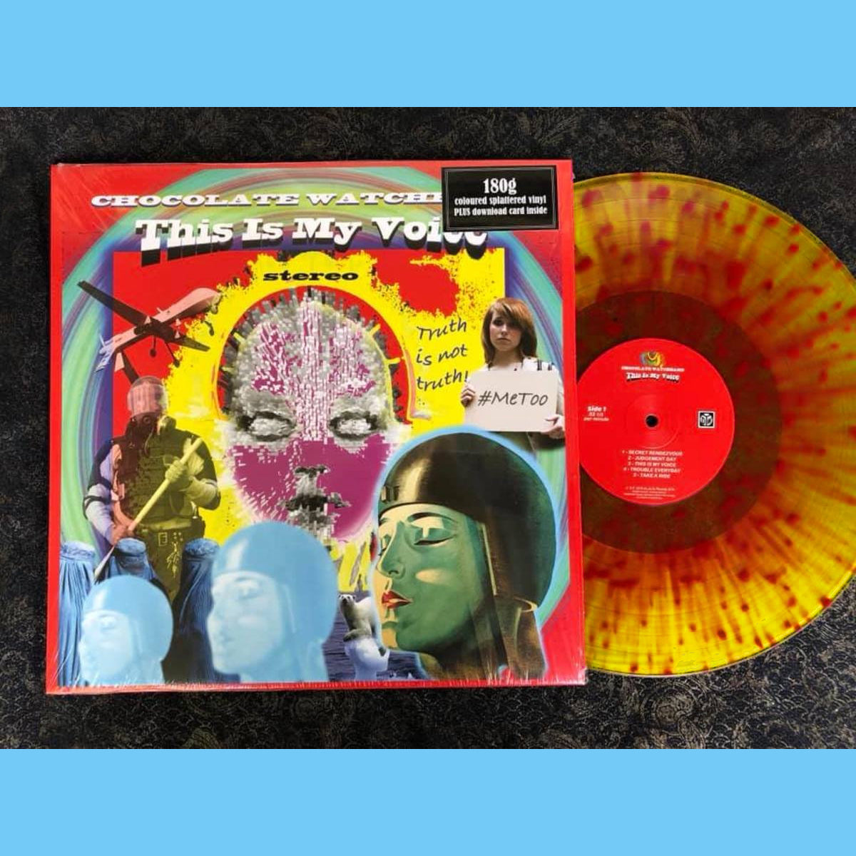 Chocolate Watchband- This Is My Voice LP ~RARE YELLOW AND RED SPLATTER WAX!