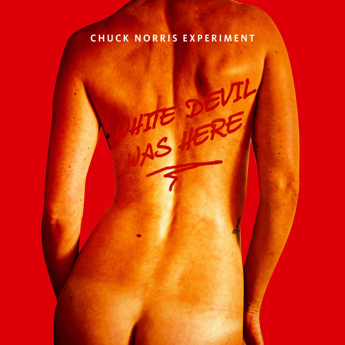 Chuck Norris Experiment- White Devil 7" ~RAREST CLEAR WAX / 110 COPIES PRESSED!