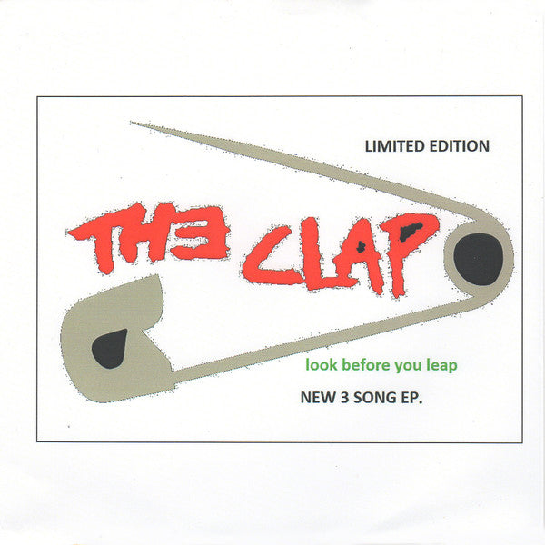 The Clap- Look Before You Leap 7” ~RARE FROM KILLED BY DEATH #22!