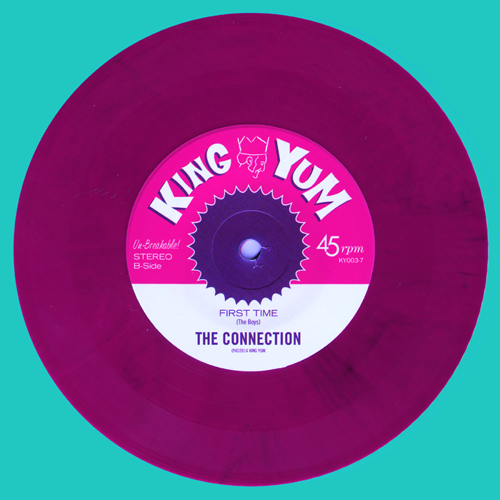 The Connection- Don’t Talk To My Baby 7” ~RARE PURPLE WAX! - King Yum - Dead Beat Records - 2