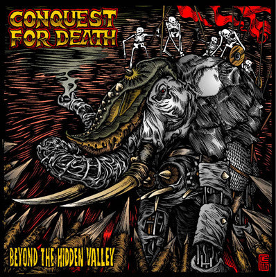 CONQUEST FOR DEATH- 'Beyond The Hidden Valley' CD - Give And Take - Dead Beat Records