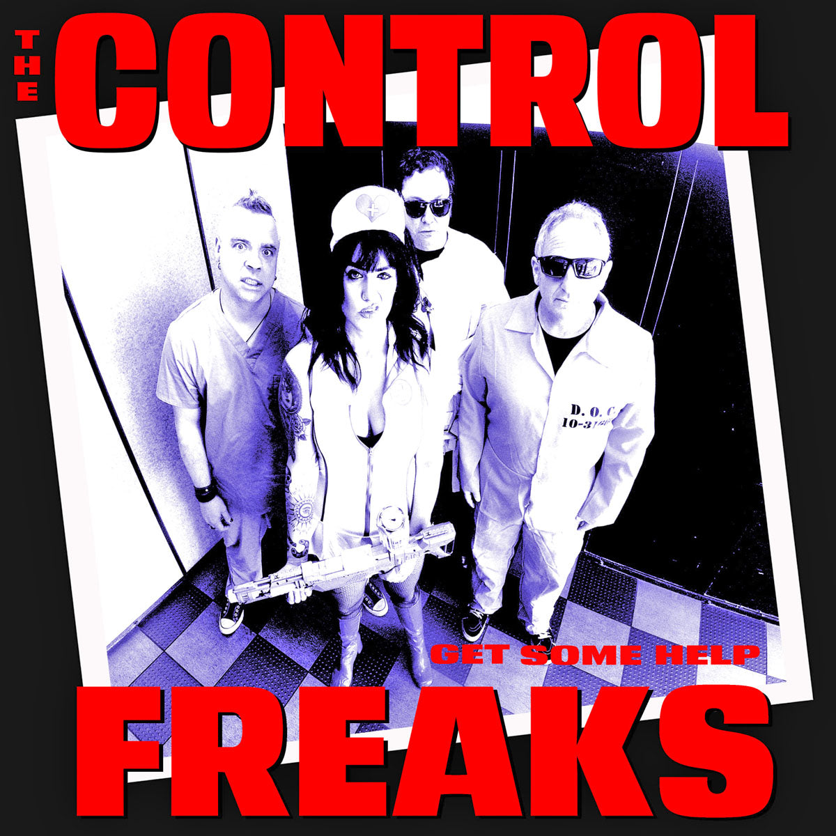 Control Freaks- Get Some Help LP ~EX RIP OFFS / SUPERCHARGER!