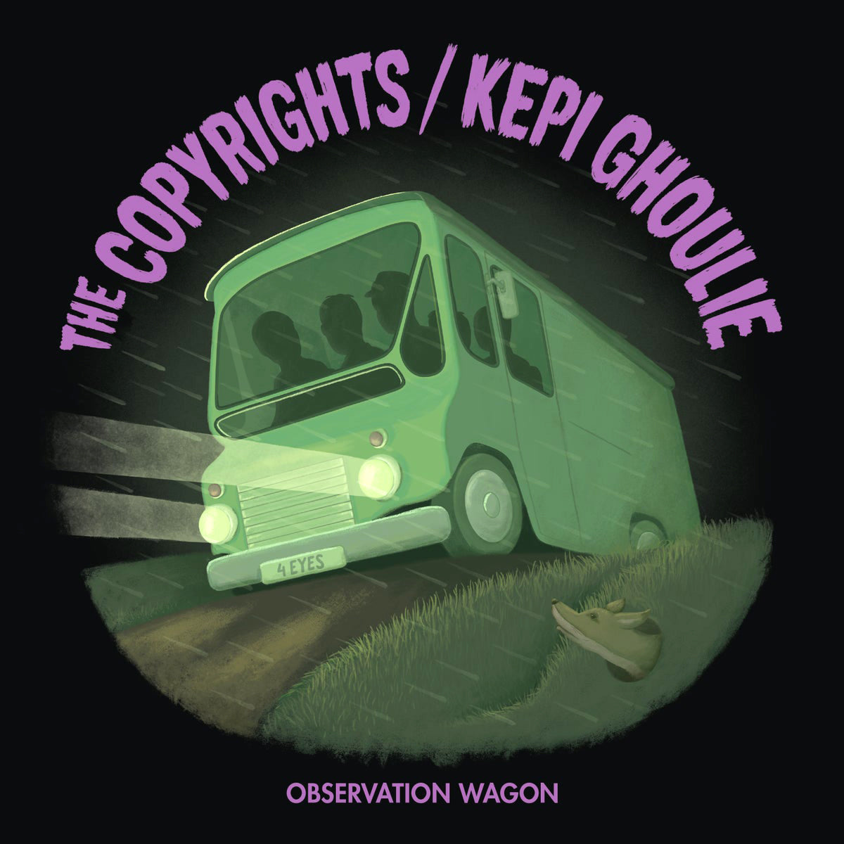 Copyrights / Kepi Ghoulie- Split 7” ~W/ KEVIN SECONDS!