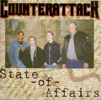 COUNTERATTACK - 'State Of Affairs' CD - Reality Clash - Dead Beat Records