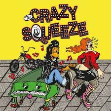 The Crazy Squeeze- S/T LP ~RARE RED SPLAT WAX! - Wanda - Dead Beat Records