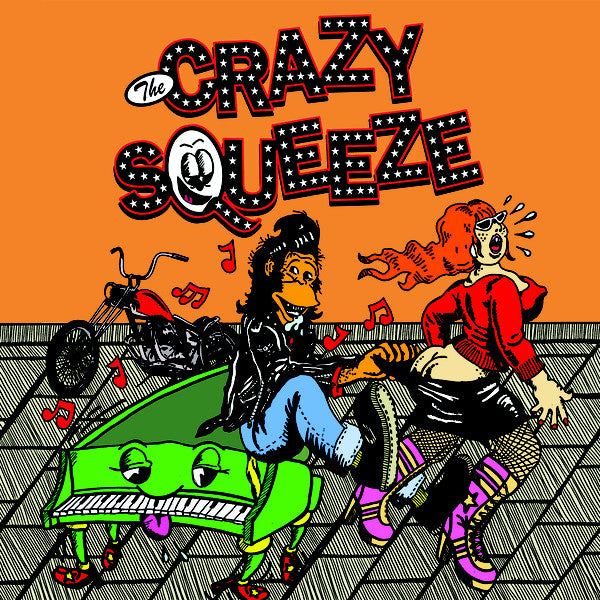 Crazy Squeeze- S/T LP ~RARE GREEN WAX LIMITED TO 100!