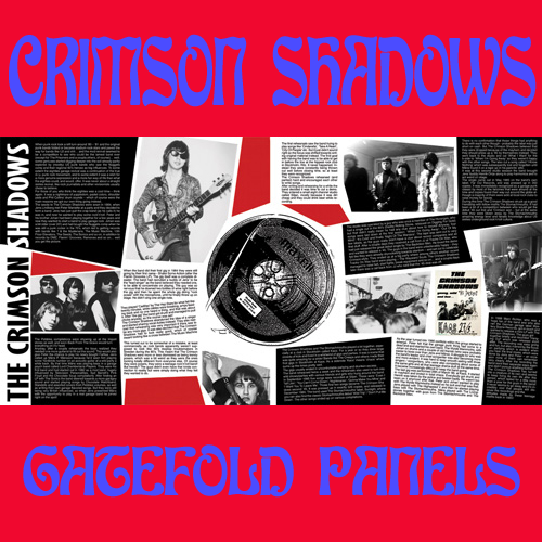 Crimson Shadows- One Step Beyond Sanity LP ~GATEFOLD COVER!